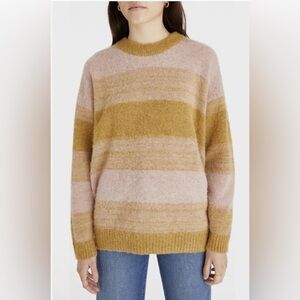 Madewell Women's Space-Dyed Otis Wool Alpaca Pullover Sweater Size xxl